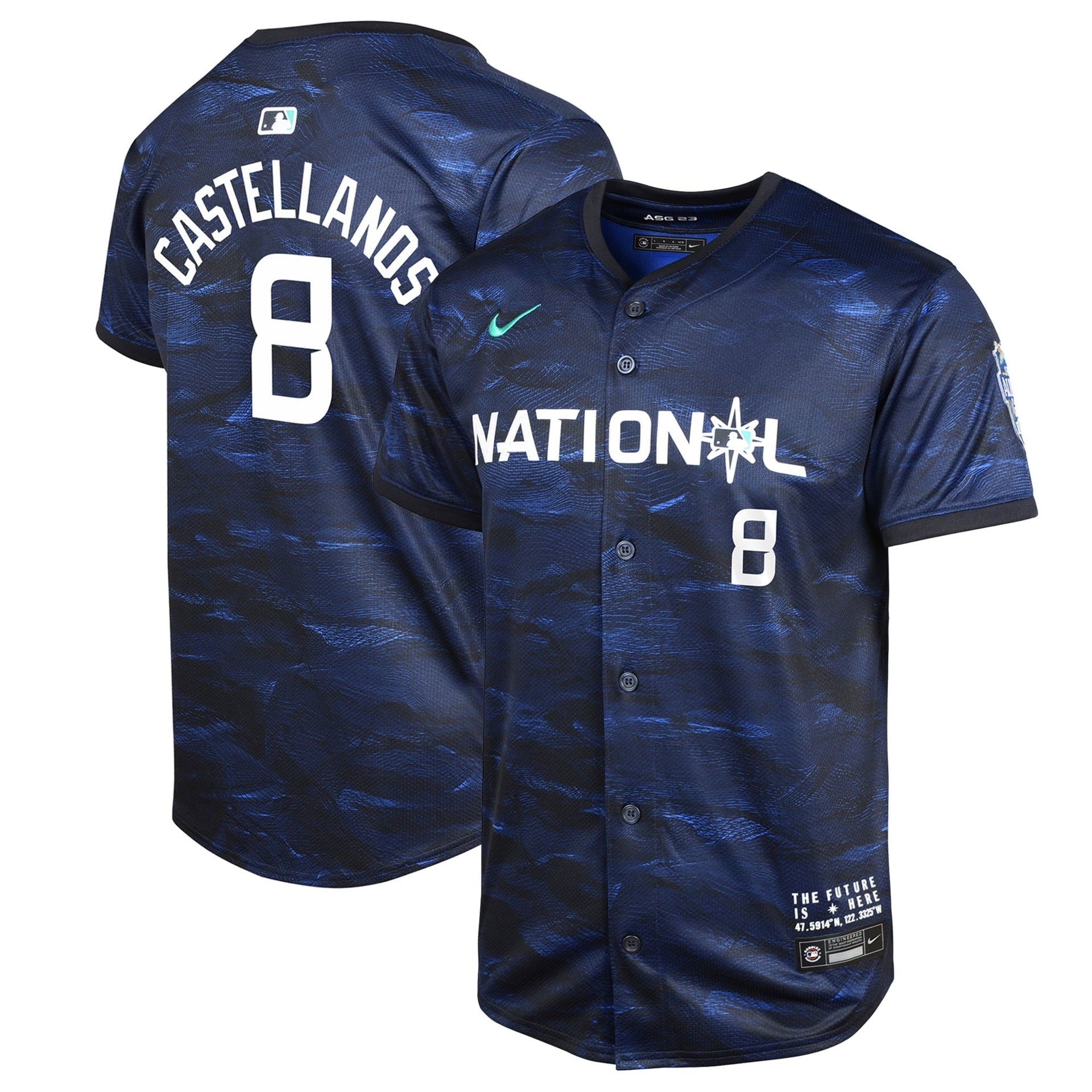 Youth National League Nick Castellanos Nike Royal 2023 MLB All-Star Game  Limited Player Jersey
